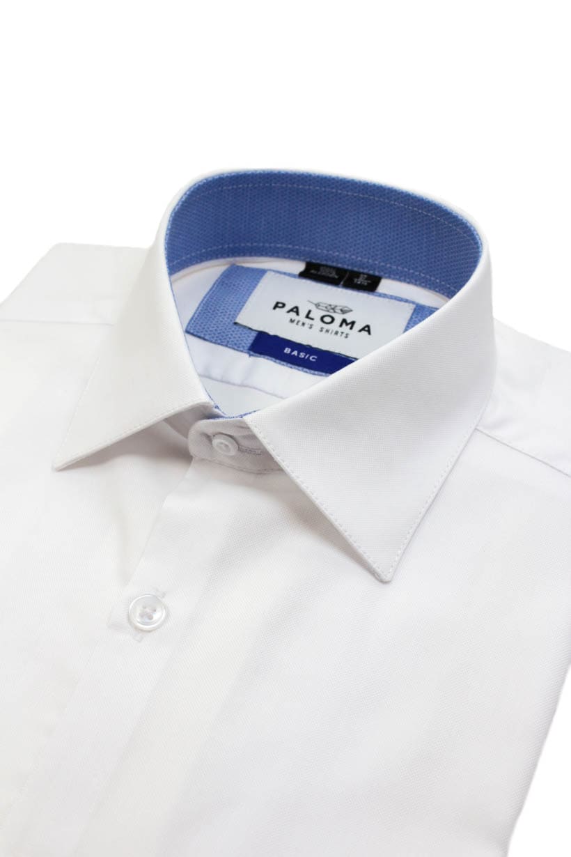 CAMISA PARA HOMBRE BLANCA OXFORD - Imagen 2