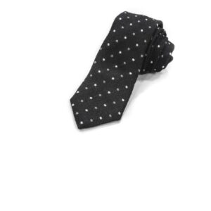 CORBATA NEGRA PUNTO BLANCO